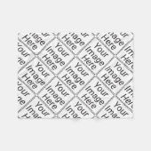 Sjabloon voor kleine tapebanket fleece deken (Voorkant (Horizontaal))