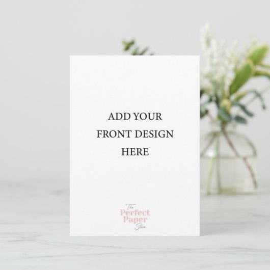 Sjabloon voor kleine uitnodigingen (4,5 x 6,25) (Staand voorkant)