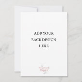 Sjabloon voor kleine uitnodigingen (4,5 x 6,25) (Achterkant)