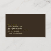 Sjabloon voor kleurrijke vierkant Patroon Visitekaartje (Achterkant)