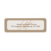 Sjabloon voor kleurwijzigingslabel etiket (Voorkant)