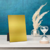 Sjabloon voor lege gouden achtergrond op maat fotoplaat (Zijkant)