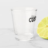 Sjabloon voor lege shotglas - 44ml shot glas (Links)