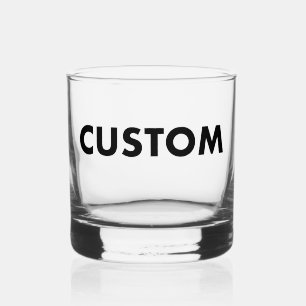 Sjabloon voor lege stenen glas - Whiskeyglas 0,35l