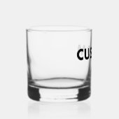 Sjabloon voor lege stenen glas - Whiskeyglas 0,35l (Rechts)