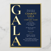 Sjabloon voor liefdadigheidsgala Fondsenwervende g (Voorkant)
