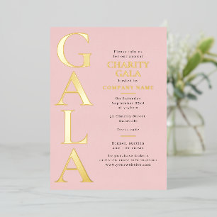 Sjabloon voor liefdadigheidsgala Fondsenwervingsac