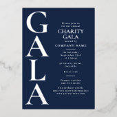 Sjabloon voor liefdadigheidsgala, fundraiser evene (Voorkant)