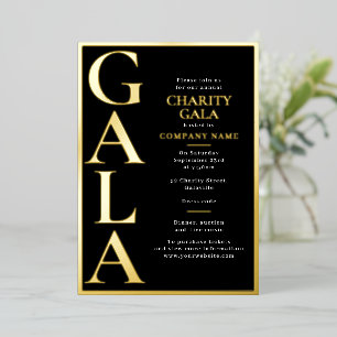 Sjabloon voor liefdadigheidsgala, fundraiser evene