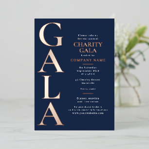 Sjabloon voor liefdadigheidsgala, fundraiser evene