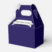 Sjabloon Voor Lint Favorietendozen Bedankdoosjes (Achterkant)