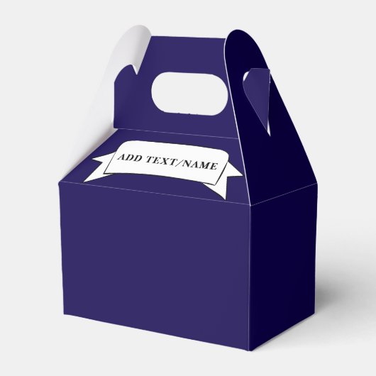 Sjabloon Voor Lint Favorietendozen Bedankdoosjes (Voorkant Zijde)