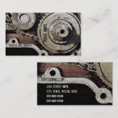 sjabloon voor mechanische reparaties visitekaartje (Voorkant / Achterkant)
