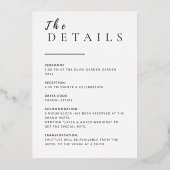 Sjabloon voor minimalistische weddenschappen (Achterkant)