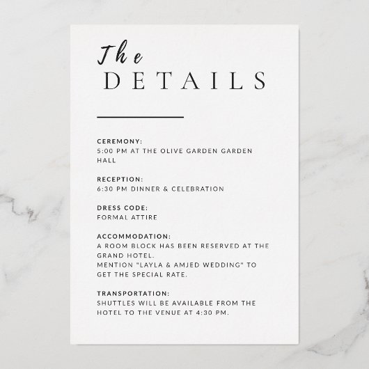 Sjabloon voor minimalistische weddenschappen (Achterkant)