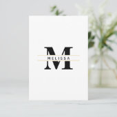 sjabloon voor monogram vet (Staand voorkant)