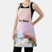 Sjabloon voor mooie pastelrozen, aanpasbaar schort (Insitu)