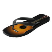 Sjabloon voor muziekfestival van Guitar Teenslippers (Schuin)