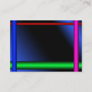 Sjabloon voor Neon Business Card 2 Visitekaartje
