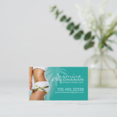 Sjabloon voor Nutritionist Business Card Visitekaartje (Staand voorkant)