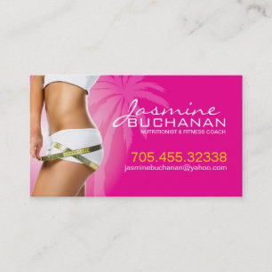 Sjabloon voor Nutritionist Business Card Visitekaartje