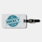 Sjabloon voor ockey Coach Business Card Bagagelabel (Voorkant horizontaal)
