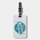 Sjabloon voor ockey Coach Business Card Bagagelabel (Voorkant verticaal)