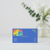 Sjabloon voor onvergetelijke bedrijfskaarten visitekaartje (Staand voorkant)