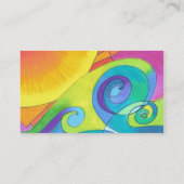 Sjabloon voor onvergetelijke bedrijfskaarten visitekaartje (Achterkant)