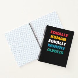 Sjabloon voor op maat gemaakte Disability Pride Ev Notitieboek