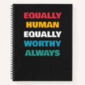 Sjabloon voor op maat gemaakte Disability Pride Ev Notitieboek (Voorkant)