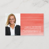 Sjabloon voor openbare visitekaartjes voor luidspr (Achterkant)