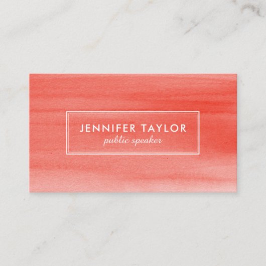 Sjabloon voor openbare visitekaartjes voor luidspr (Voorkant)