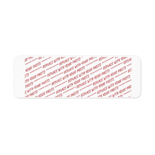 Sjabloon voor panoramische foto's, groepsfoto's of etiket (Voorkant)