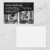 Sjabloon voor pc-bedrijfskaart visitekaartje (Voorkant / Achterkant)