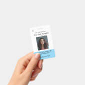Sjabloon voor personeelsbadge medische faciliteit badge (Handheld)