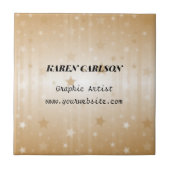 Sjabloon voor persoonlijk gebruik, tegeltje (Voorkant)