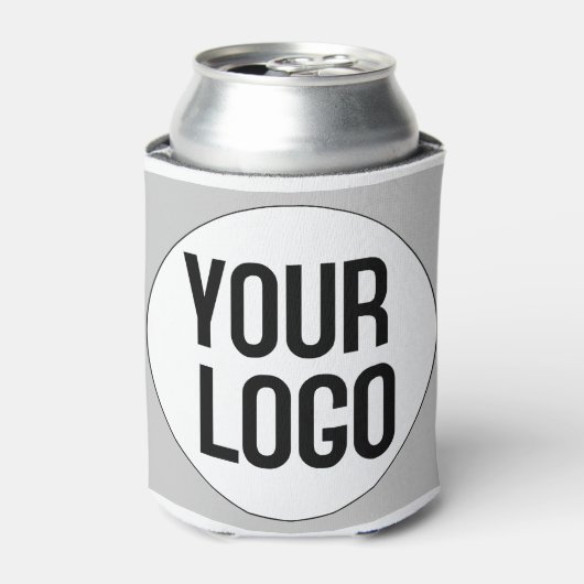 Sjabloon voor persoonlijk logo op koelbox blikjeskoeler (Blikje Voorkant)