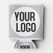 Sjabloon voor persoonlijk logo op koelbox blikjeskoeler (Voorkant)