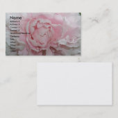 Sjabloon voor pony-visitekaartjes visitekaartje (Voorkant / Achterkant)