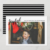 Sjabloon voor prettige kerstfoto's voor fijne kers (Voorkant / Achterkant)