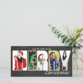 Sjabloon voor prettige kerstkaarten (Staand voorkant)