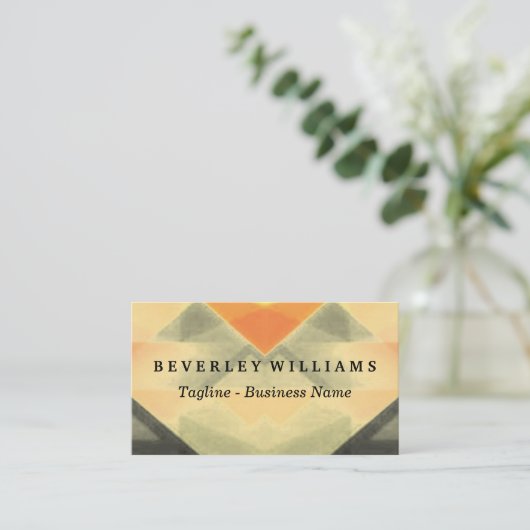 Sjabloon voor professionele visitekaartjes (Staand voorkant)