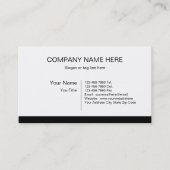 Sjabloon voor professionele visitekaartjes (Voorkant)