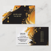 Sjabloon voor professionele visitekaartjes stijlvo (Voorkant / Achterkant)