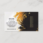 Sjabloon voor professionele visitekaartjes stijlvo (Achterkant)