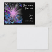 sjabloon voor psychedelische butterflies visitekaartje (Voorkant / Achterkant)