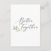 Sjabloon voor romantische ceremonie citaten (Achterkant)