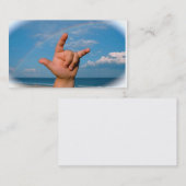 Sjabloon voor SLG-visitekaartjes Visitekaartje (Voorkant / Achterkant)