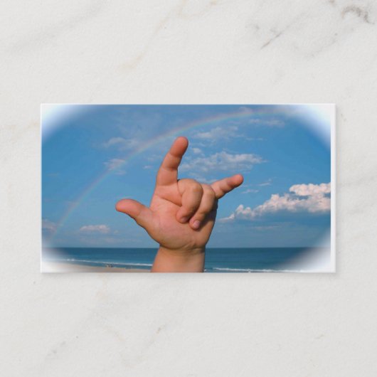 Sjabloon voor SLG-visitekaartjes Visitekaartje (Voorkant)